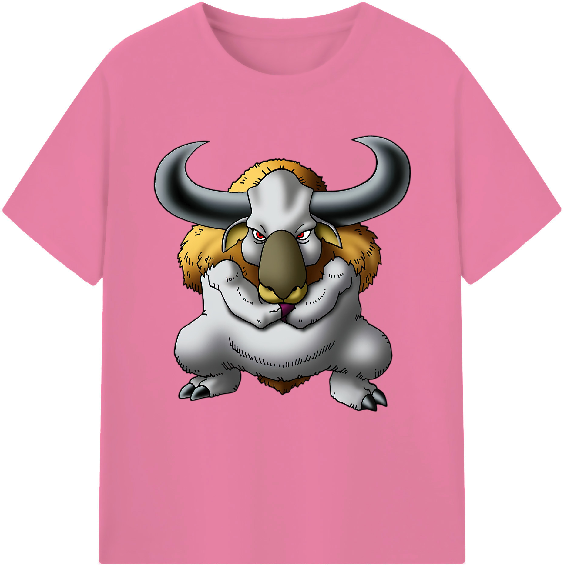 （画像用） ドラゴンクエスト Doragon Kuesuto Dragon Quest 綿100％半袖Tシャツ（フロントプリント）